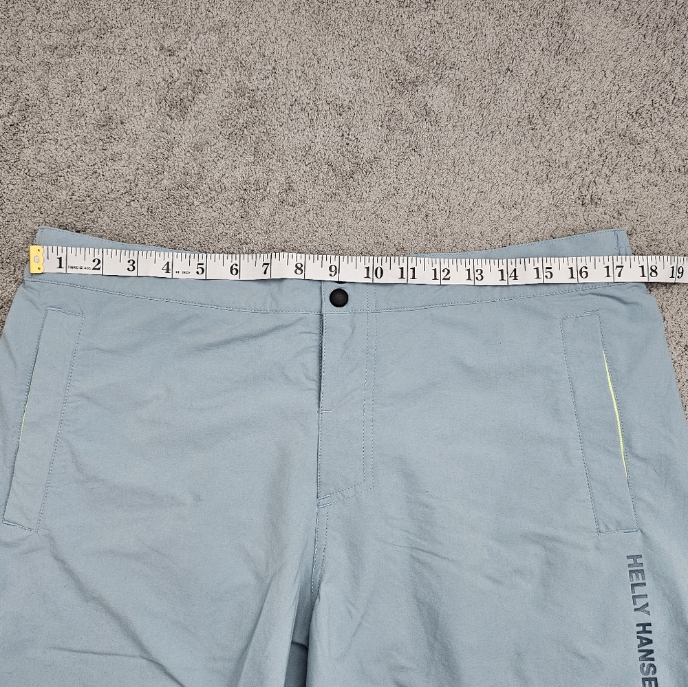 2/$25 NWT Helly Hansen sz34 Men's Light Blue Shorts - Picture 12 of 12